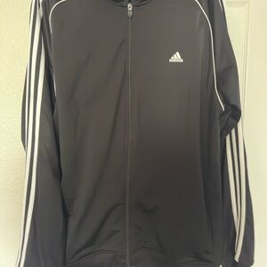 Adidas Men's Black Track Jacket